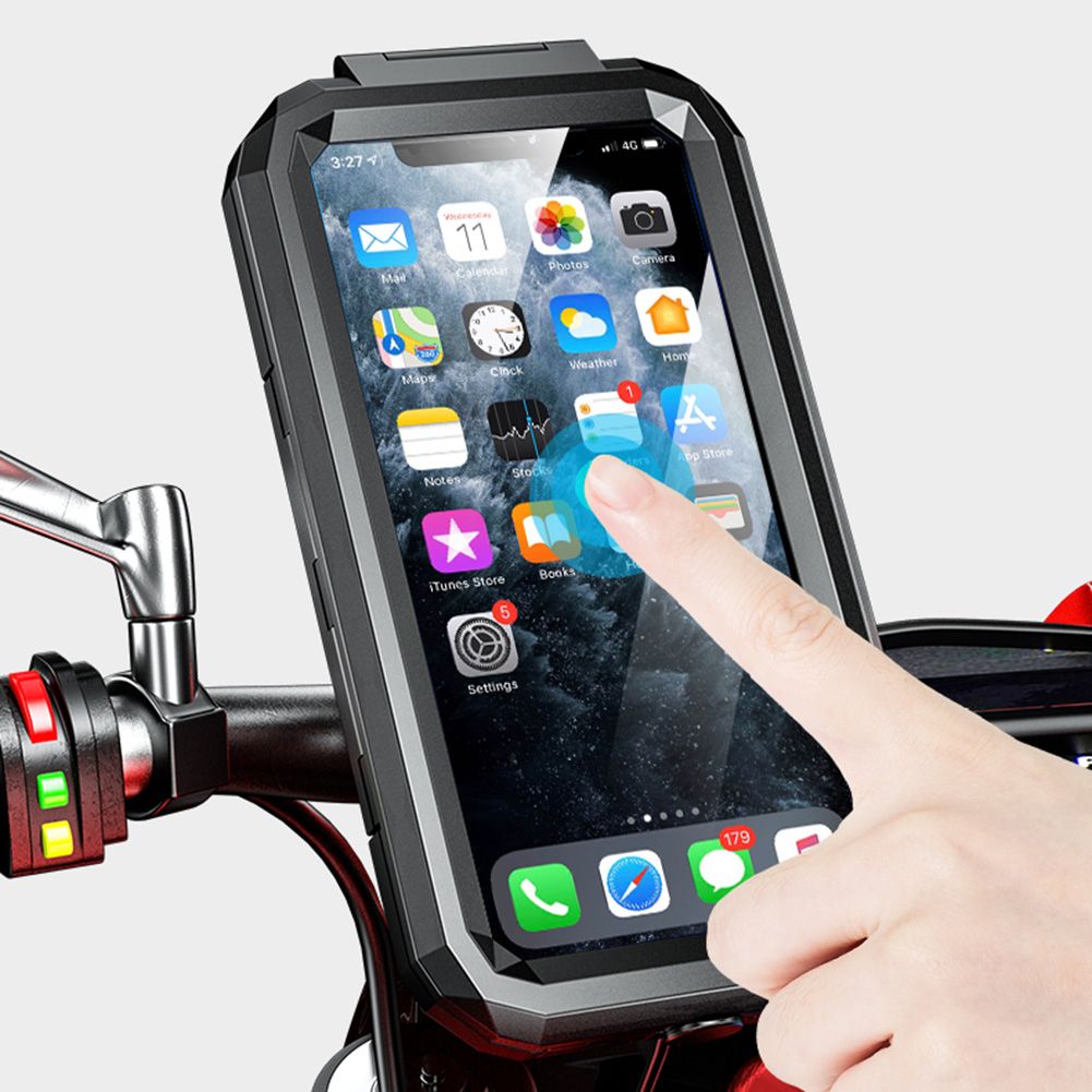 M18 S/l Abs Touchscreen Motorcycle Bike Phone Case