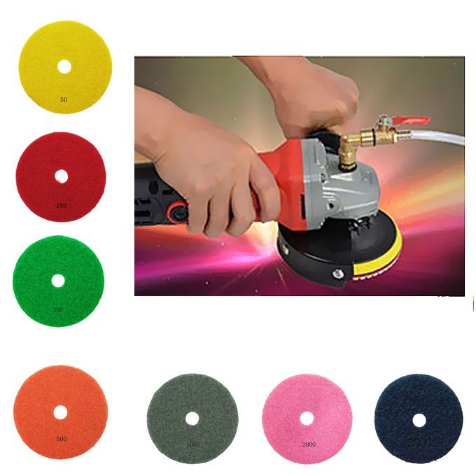 50#-3000# Diamond Polishing Pads 3,4 Inch Wet/Dry Thick Concrete