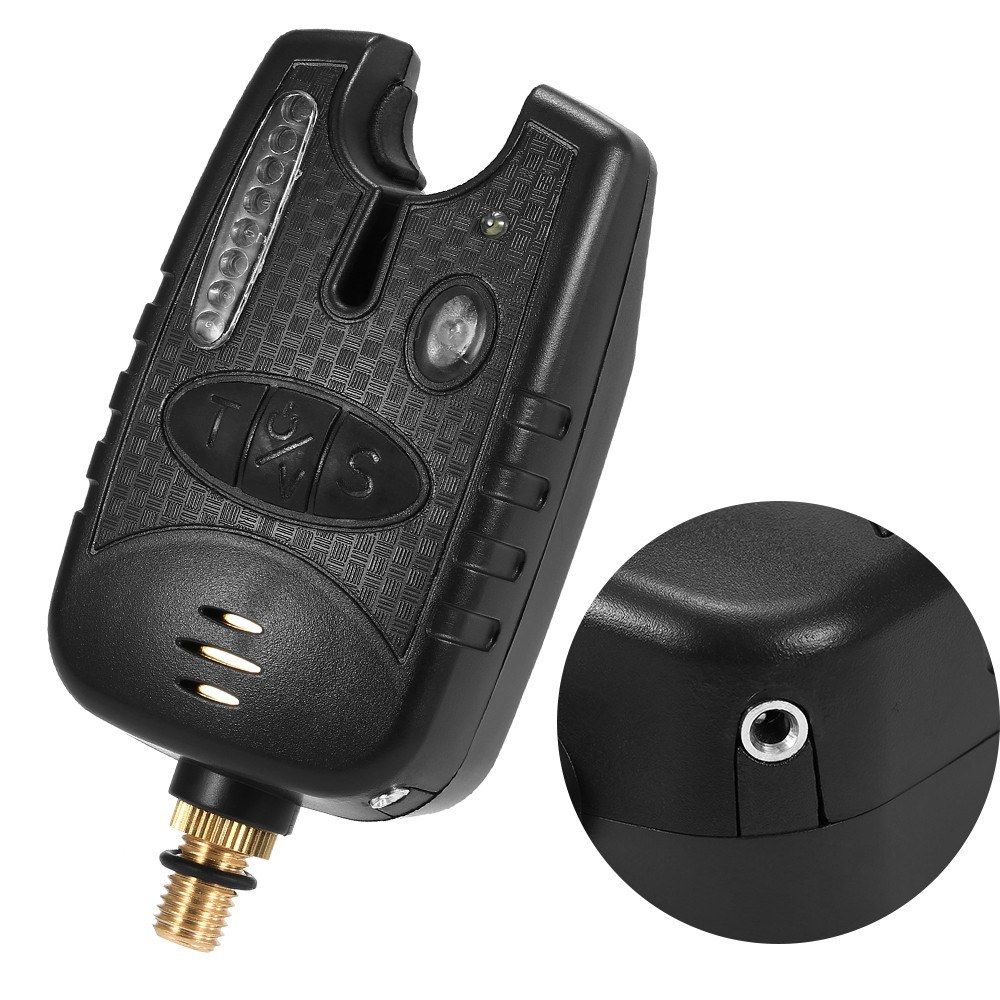 Fishing Bait Alarm 8 LED Fishing Bait Alert Luminous Fishing