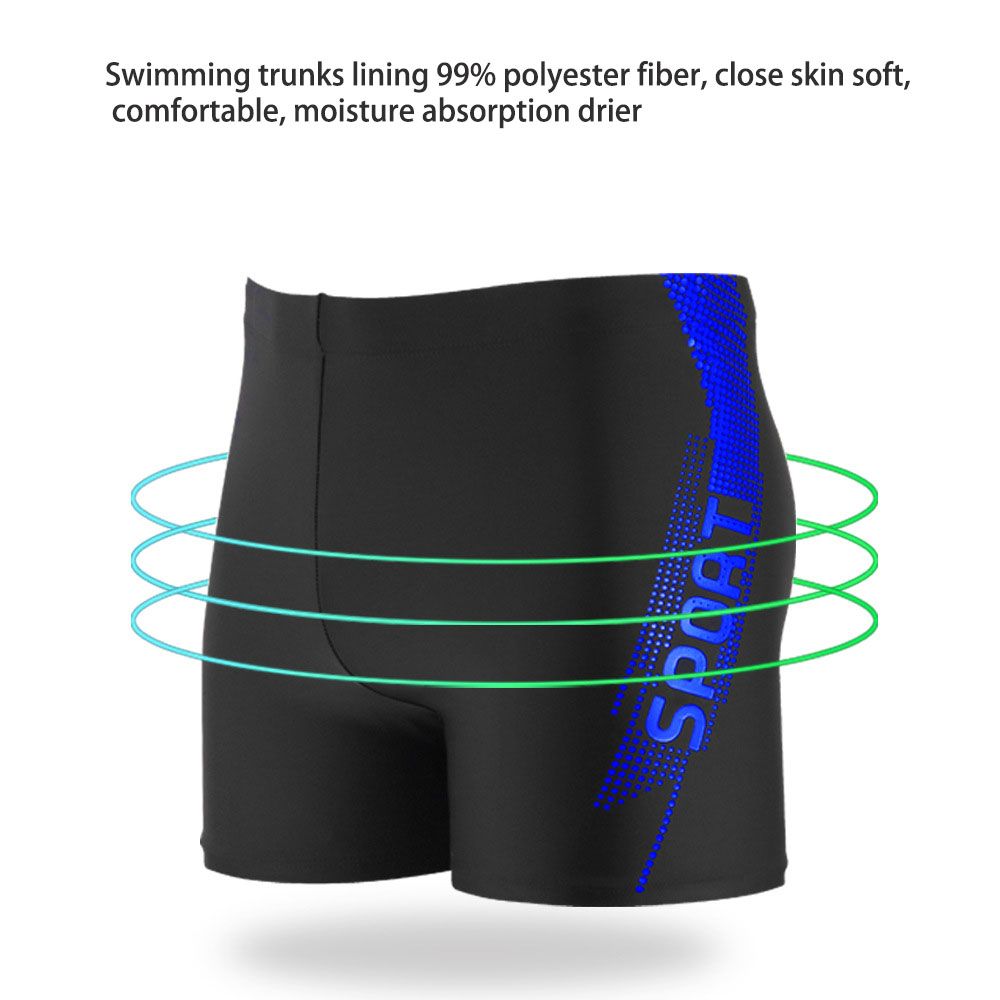2022 Man Swimming Trunks Fast Dry High Elastic Fashion Swim Pants High