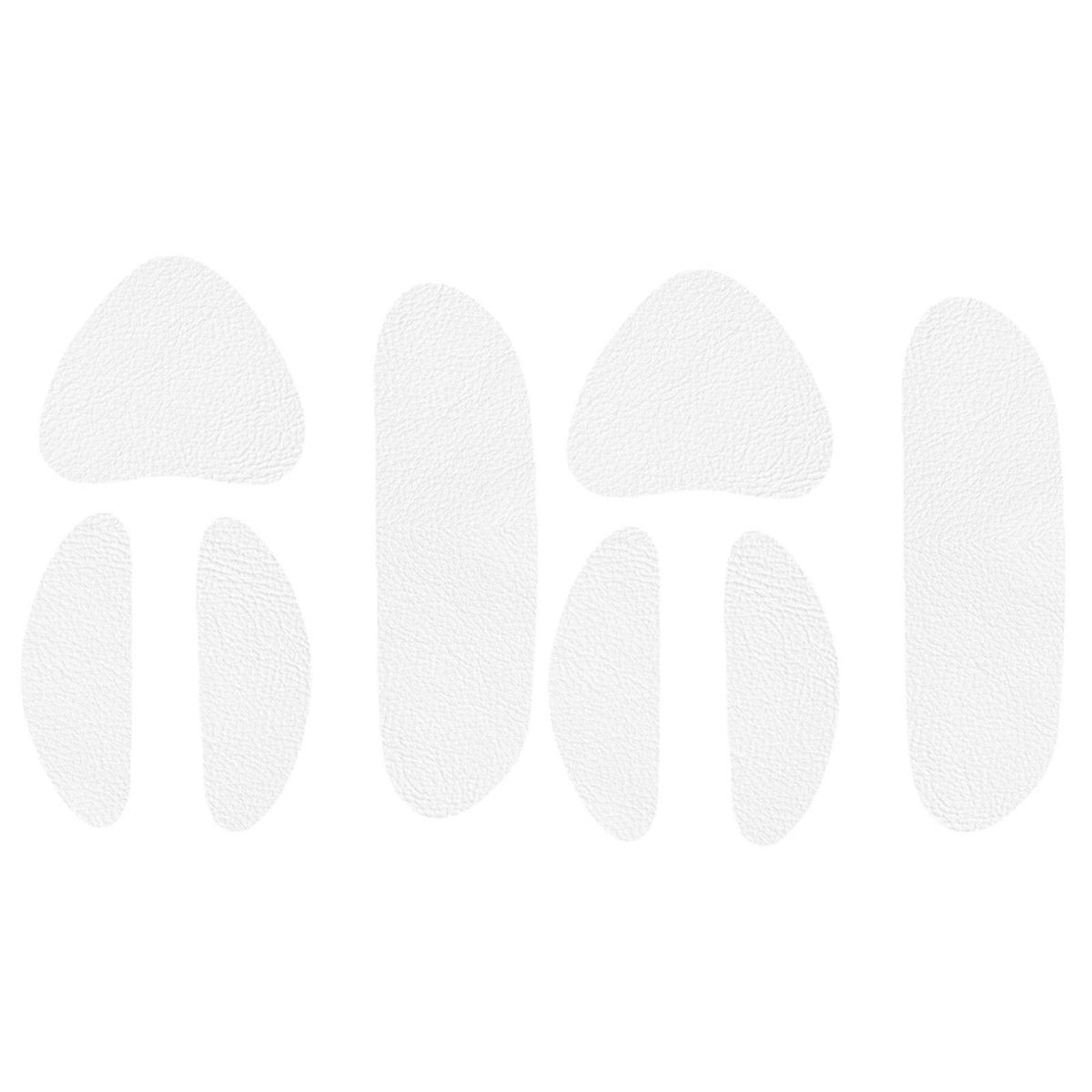 Waterproof Football Shoe Stickers Waterproof Self-adhesive for Sports White