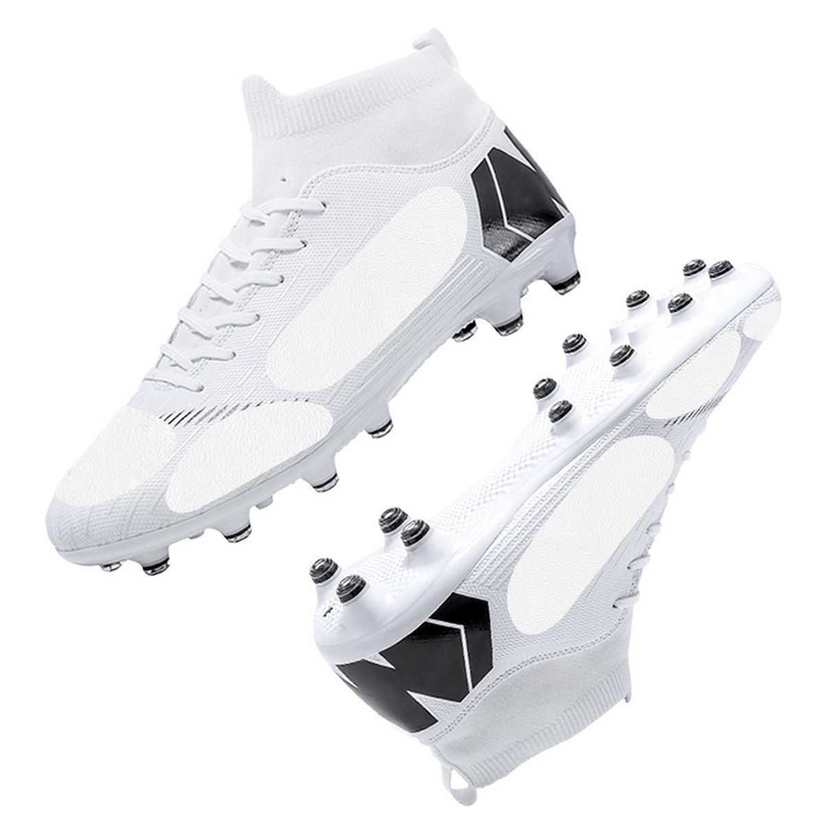 Waterproof Football Shoe Stickers Waterproof Self-adhesive for Sports White
