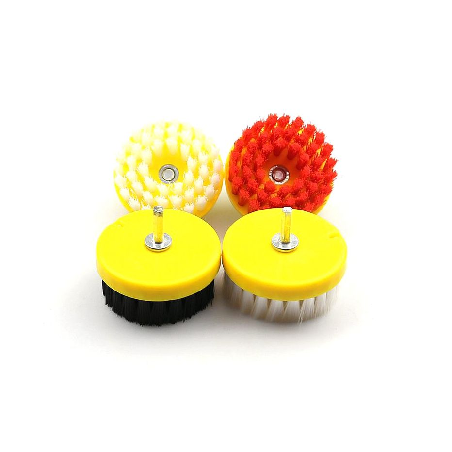 Dia. 80mm Drill Power Scrub Clean Brush For Leathe