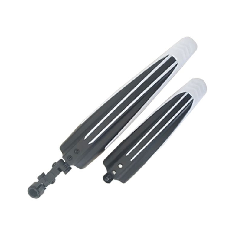 2Pcs Bicycle Cycling Front Rear Mudguard-Fluorescent Yellow