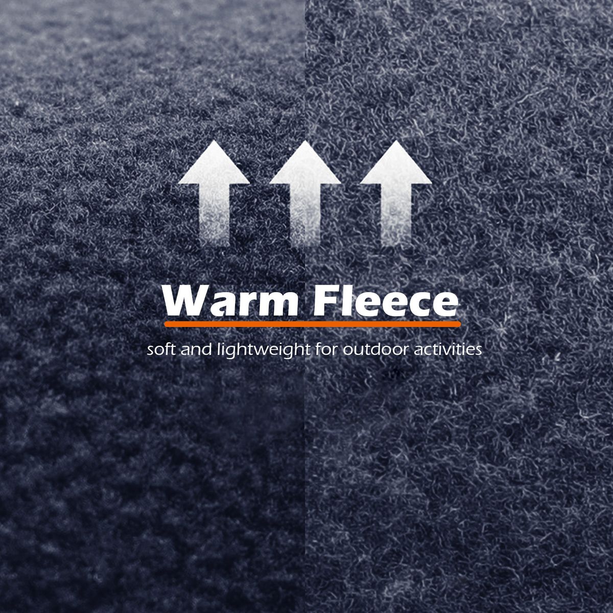 Men Women Long Fleece Scarf For Winter Sports Lightweight