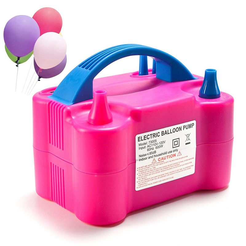 OHANEE Electric Balloon Pump 220V Air Blower Ballons Party Decoration Pump For Balloons Portable Baloon Machine  EU Plug