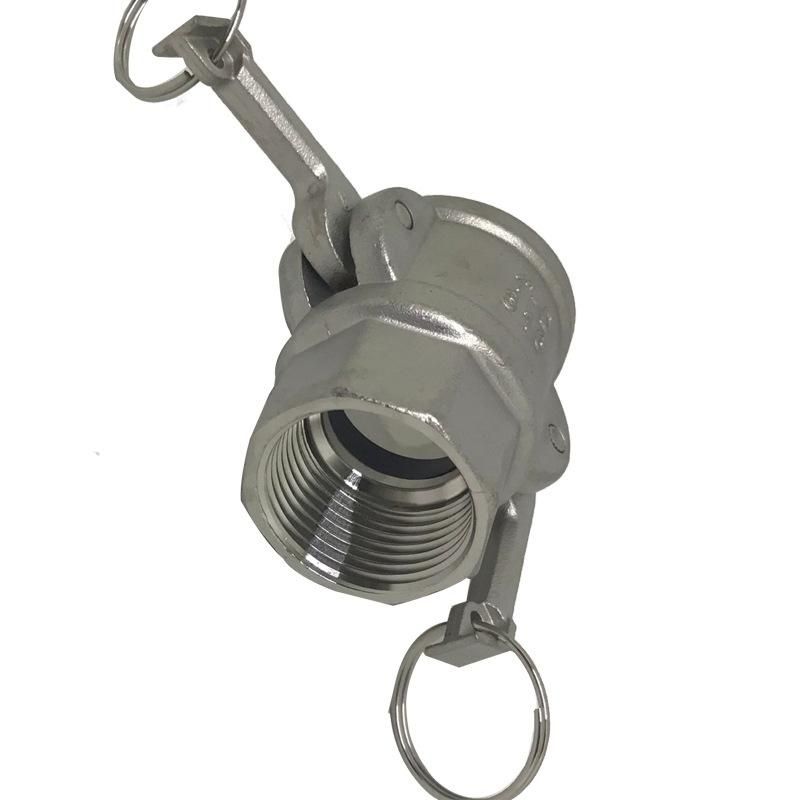 D-Type Quick Connector 304 Equal Socket Snap-on Female Connector Tubing Quick Plug Connector Male End Quick Connector