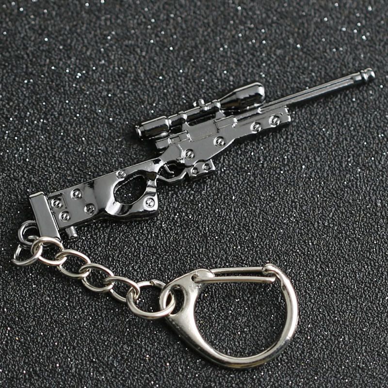 AK-47 CS Strike GO Counter Keychain AWM M4A1 47 AWP AK