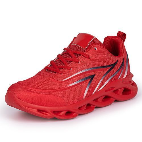 Mens Sneakers Sports Running Shoes-Red