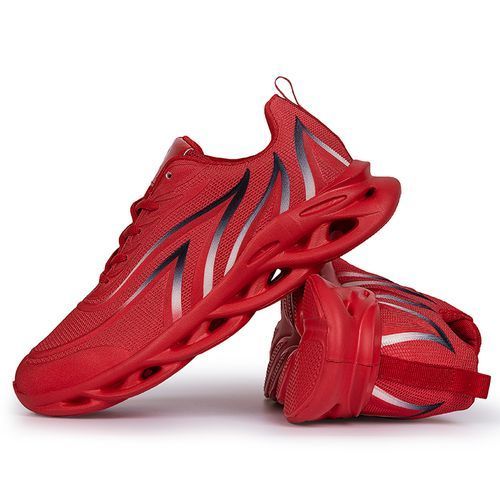 Mens Sneakers Sports Running Shoes-Red