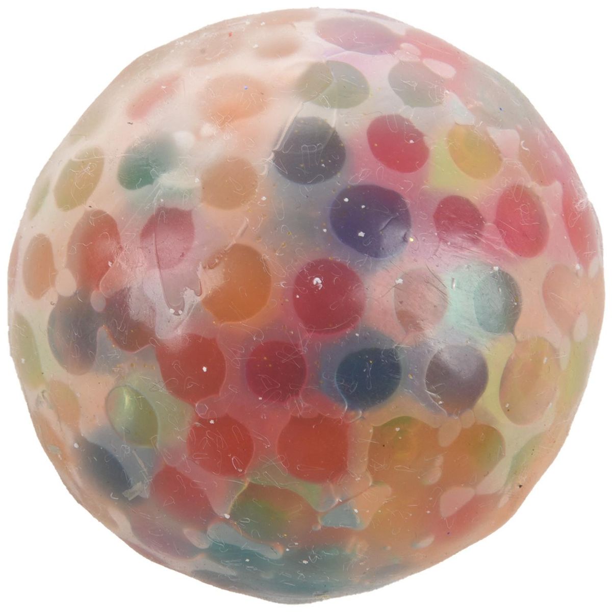 Spongy Rainbow Ball Toy Squeezable Stress Toy Stress Relief