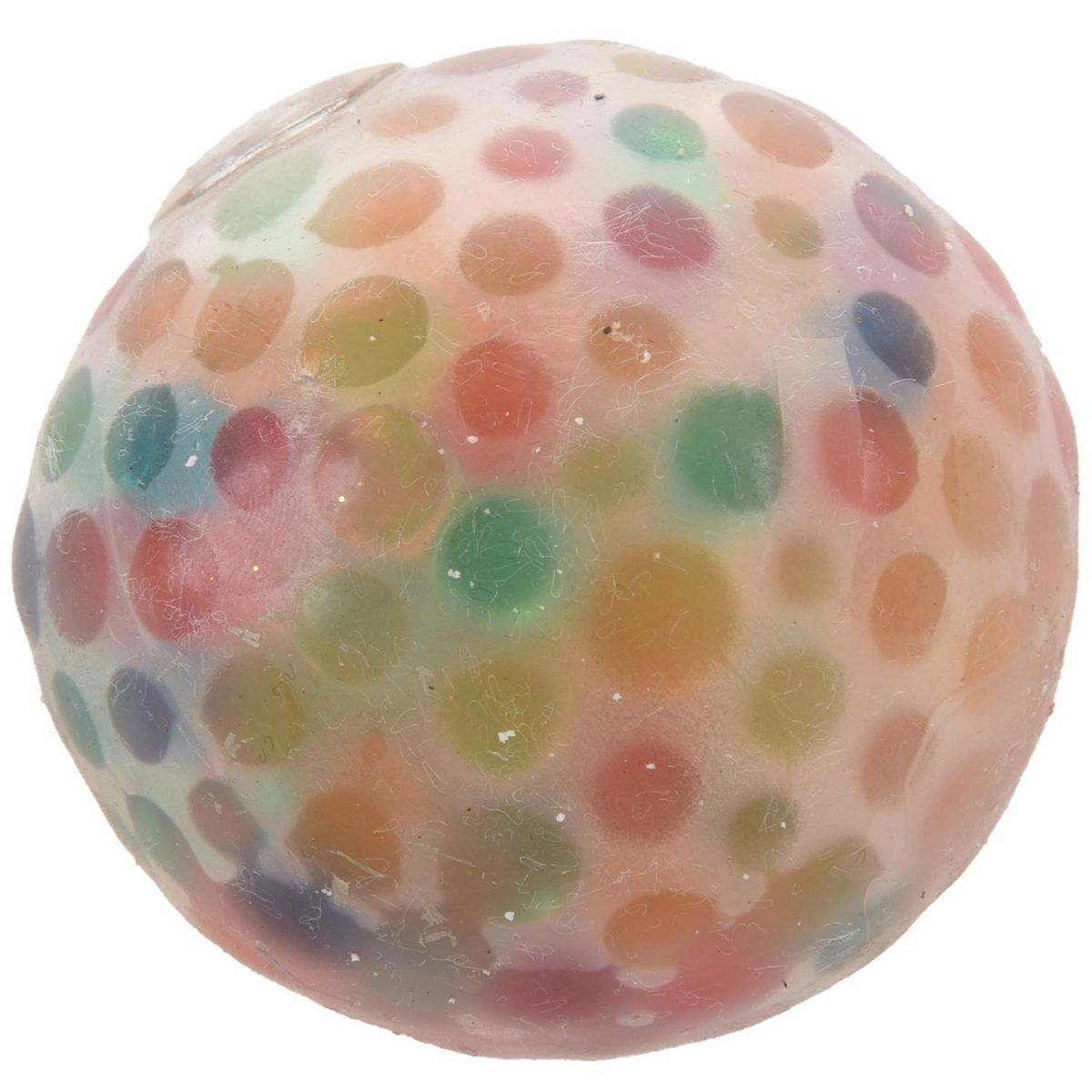 Spongy Rainbow Ball Toy Squeezable Stress Toy Stress Relief