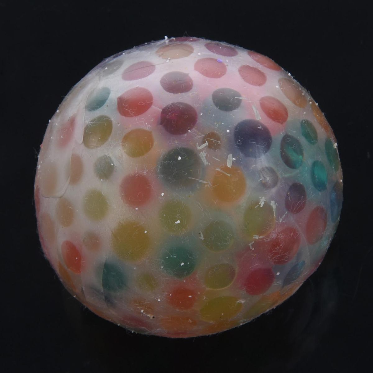 Spongy Rainbow Ball Toy Squeezable Stress Toy Stress Relief