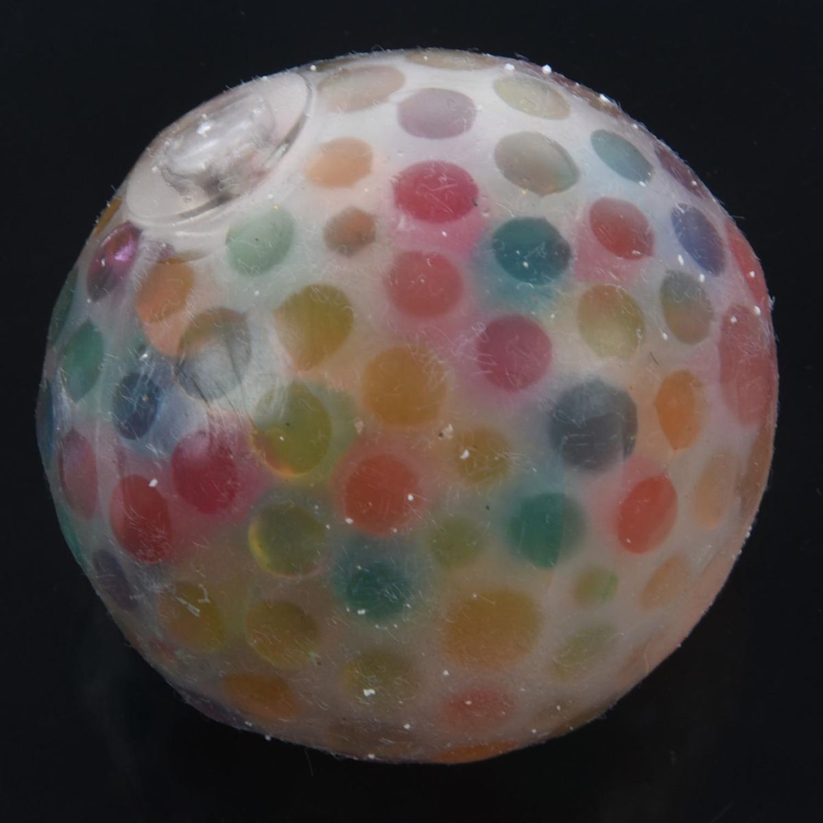 Spongy Rainbow Ball Toy Squeezable Stress Toy Stress Relief