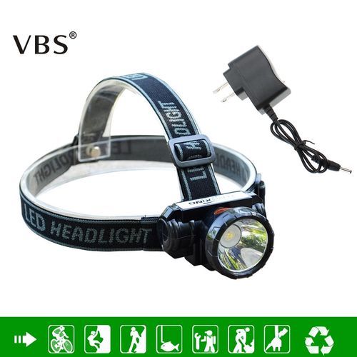 LED Headlamp Osram 5W Waterproof High Bright Built-in Lithium Battery Rechargeable Headlight + Charger 2 Modes Head Lamp Light BIL