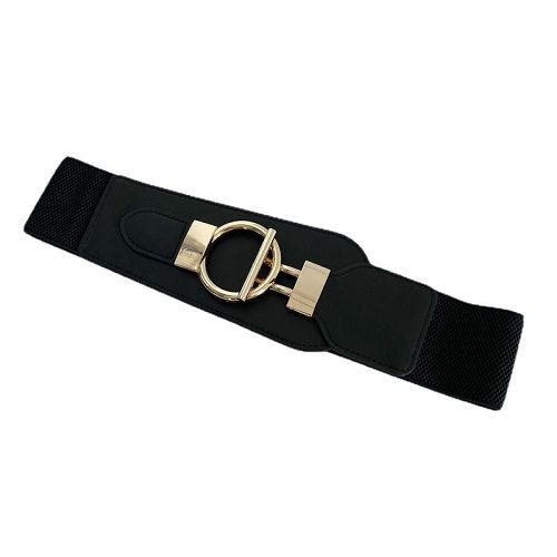Ladies Dressy Suit  Elastic Belt Fashion Wide Tight Belt