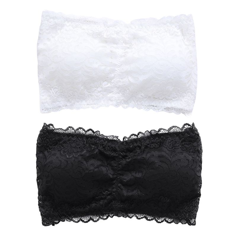 Women Sless Lace Camisole Vest Backless Slim  Tube