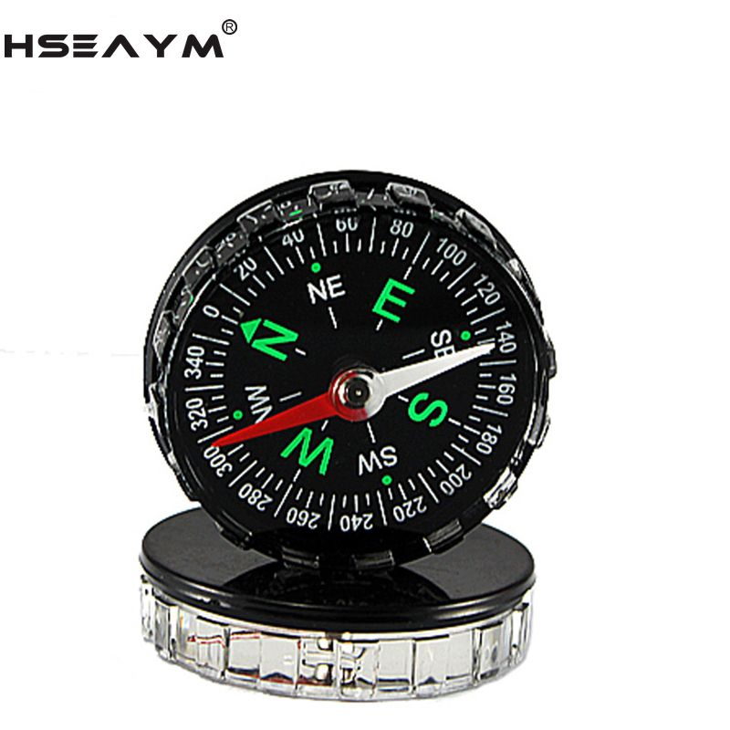 Hseaym Acrylic Handheld Luminous Compass With Liquid Travel