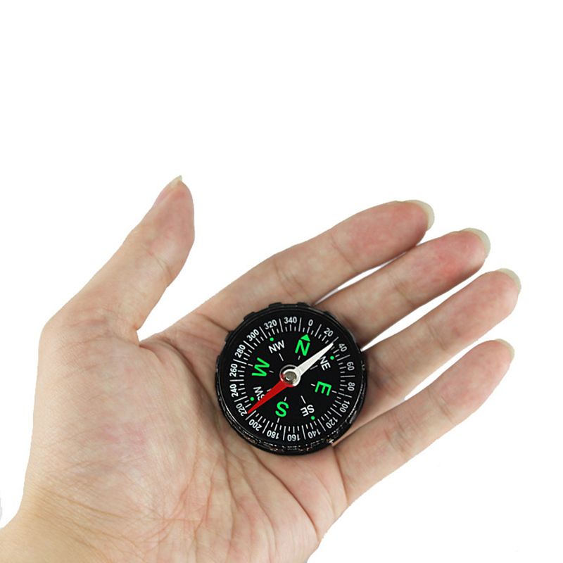 Hseaym Acrylic Handheld Luminous Compass With Liquid Travel