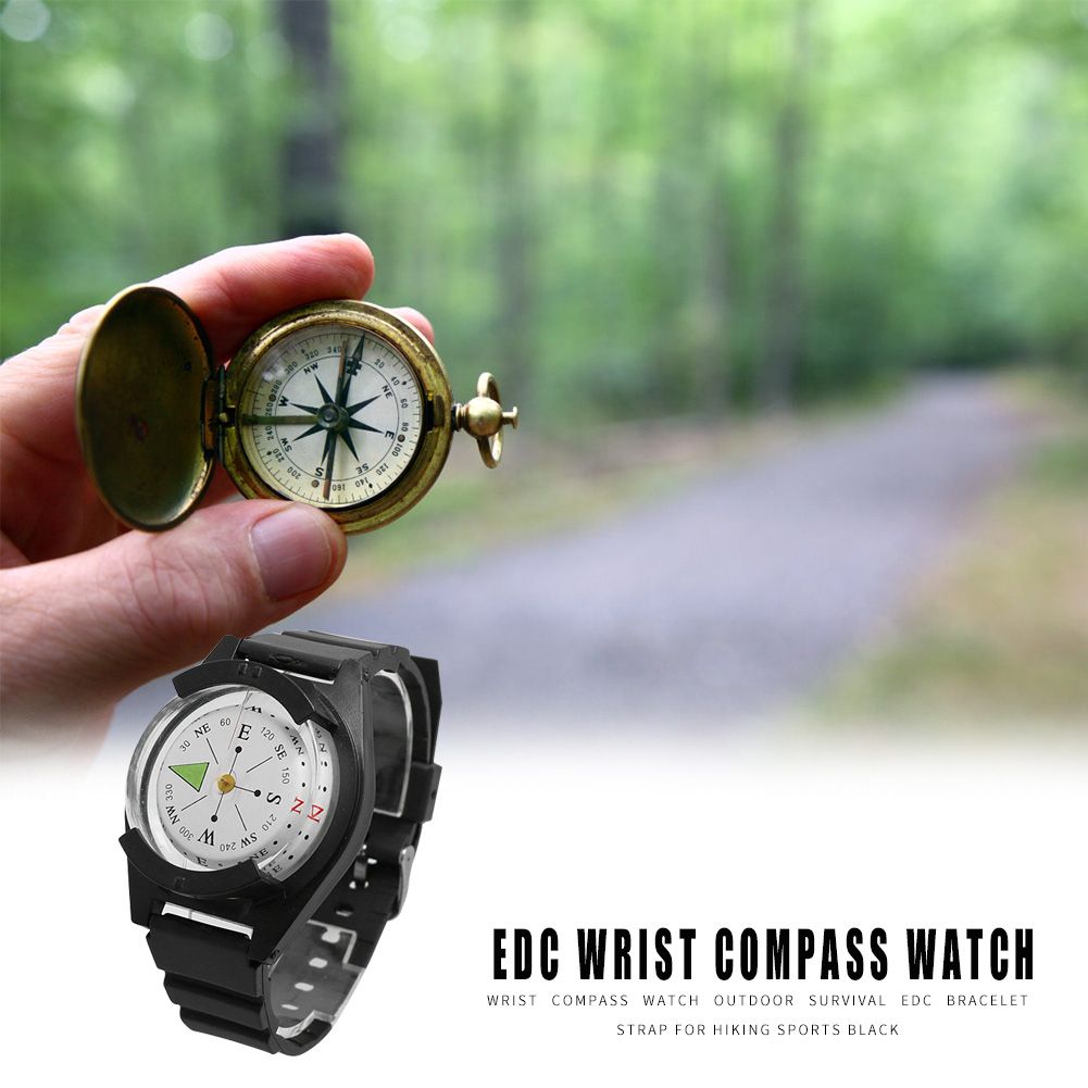 Edc Wrist Compass Watch Save Time And Energy For Outdoor