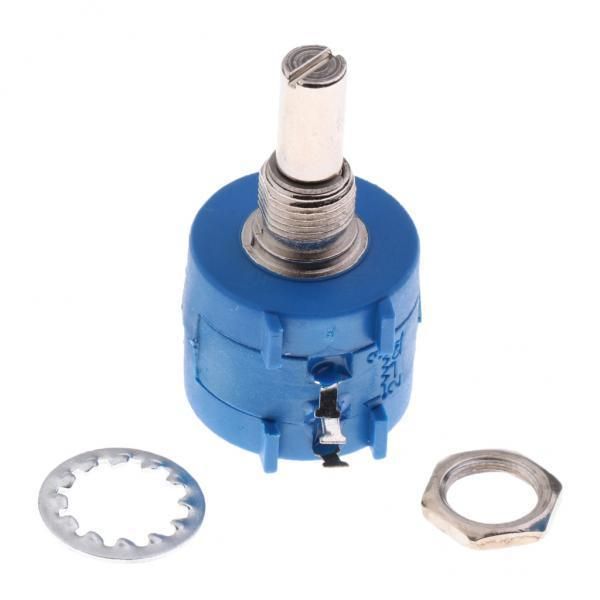 2x 1Pcs 3590S-2 10K 10 Turns Wirewound Potentiometer Adjustable