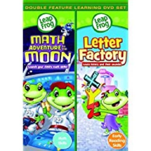 Math Adventure To The Moon/ Letter Factory - Double Feature