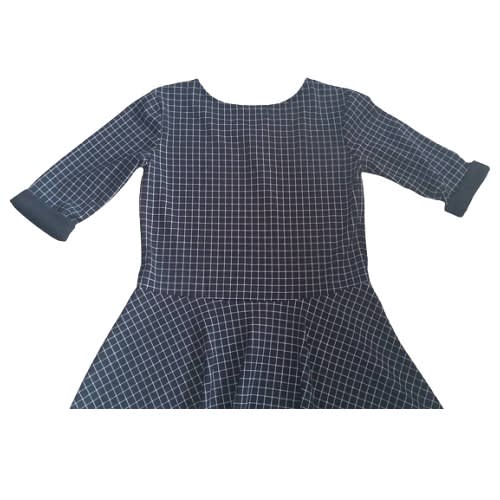 Black & White Patterned Dress