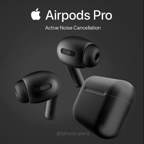 Wireless Earbuds Using Fingerprint - Color Black
