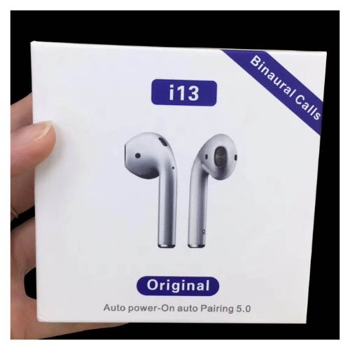TWS i13 Tws Mini Bluetooth 5.0 Earphone True Wireless 3d-white