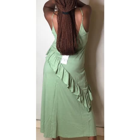 Ruffle Spag Maxi Dress