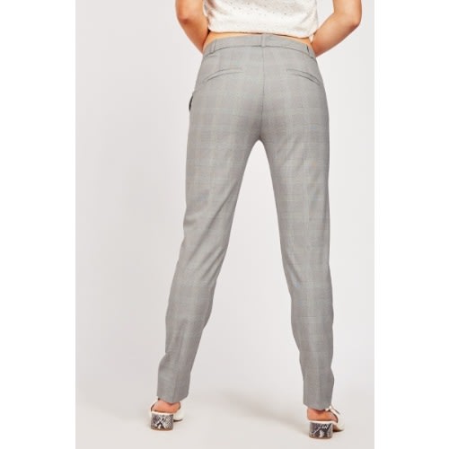 Ladies Collection Cigarette Slim Fit Trousers