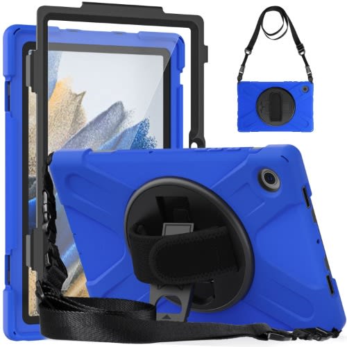 Rugged Shockproof Defender Case With Hand Strap For Samsung Galaxy Tab A8 10.5 2022
