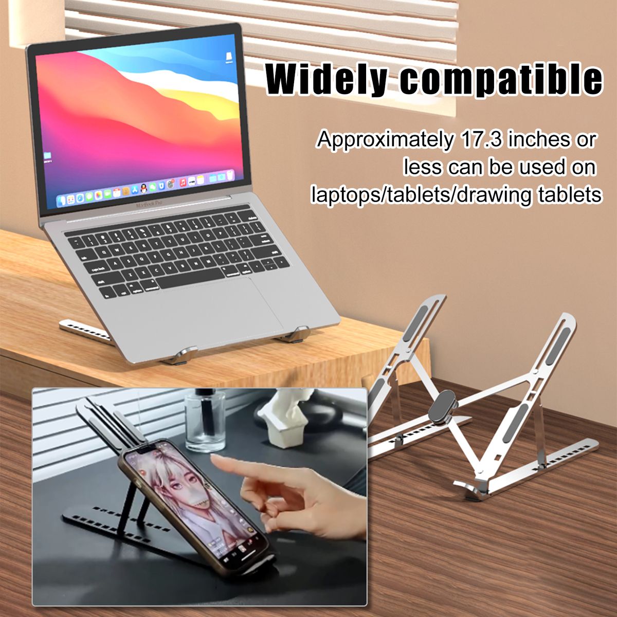 Aluminum Alloy 10-Level Adjustable Heat Dissipation Stable