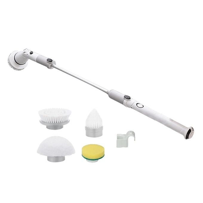 Adjustable Bathroom Scrubber Cleaning Brush