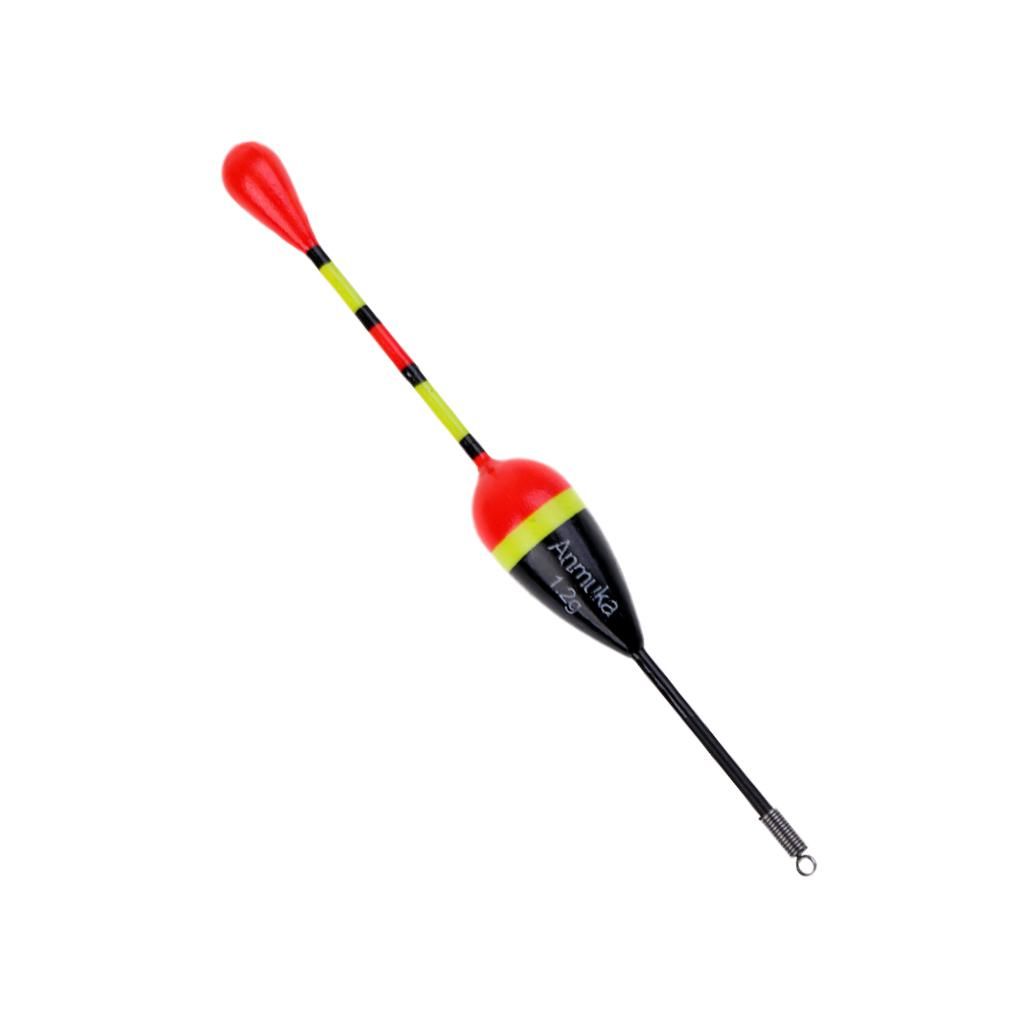 5Pcs 1.2g Fishing Paulownia Wood Floats Bobbers Carp
