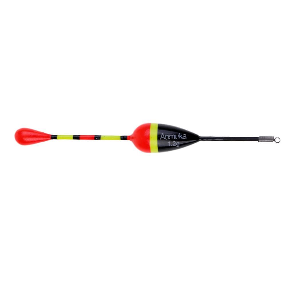 5Pcs 1.2g Fishing Paulownia Wood Floats Bobbers Carp