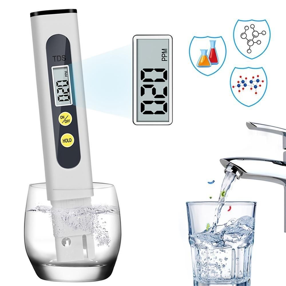 1PC TDS Water Handheld Quality Test Pen Digital Black