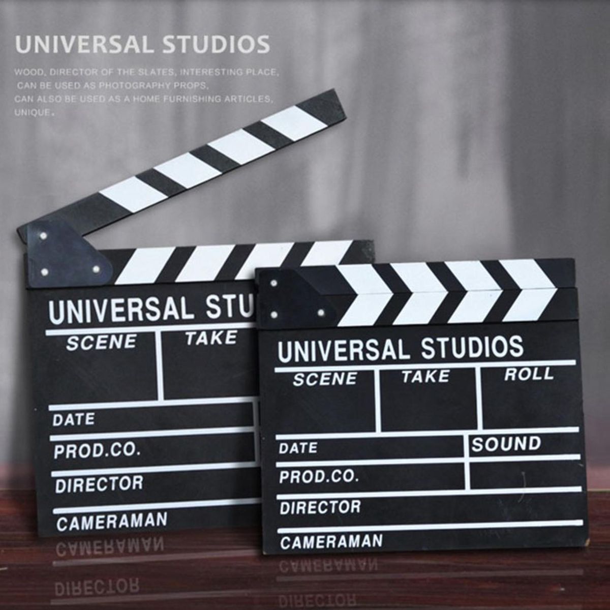 Director Clapper Board Movie Clapper Board Director Film Clapboard Black