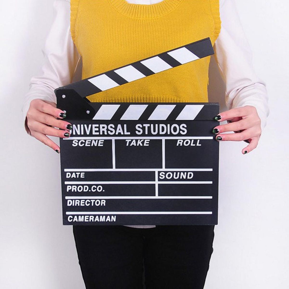 Director Clapper Board Movie Clapper Board Director Film Clapboard Black