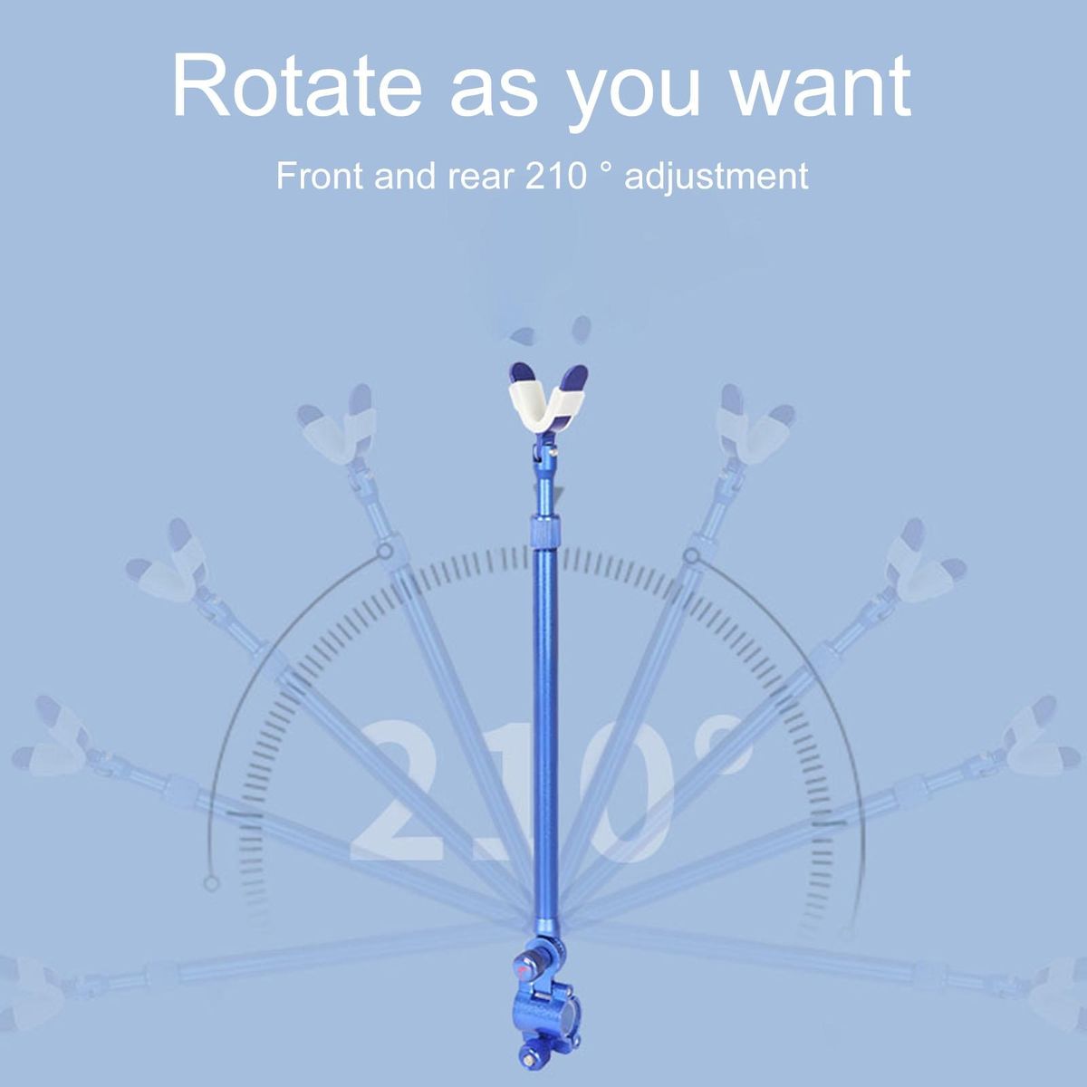 Fishing Rod Holder Heavy Duty Fishing Pole Support Blue