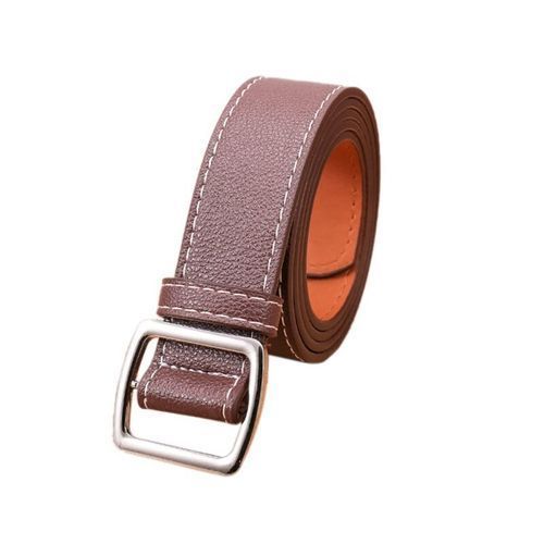 Genuine Quality Ladies Latest Needle-free Metal Round Buckle Belt Jeans Wild The Women Belt 2020