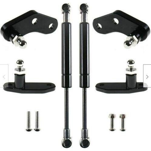 Black Billet Aluminum Anodized Door Opener Kits For 17-20 Can-Am Maverick X3