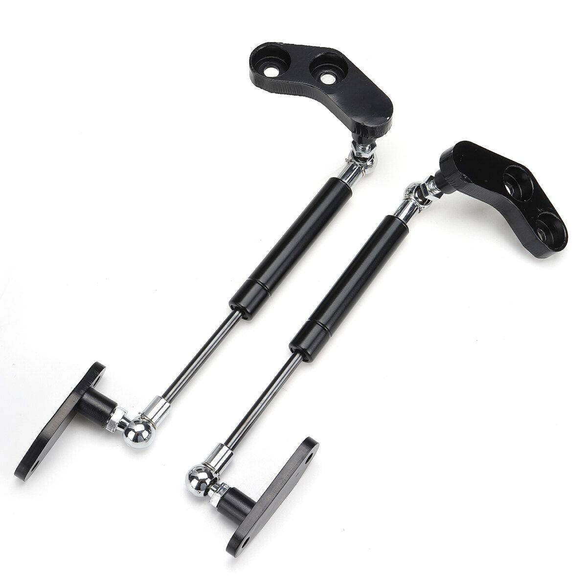 Black Billet Aluminum Anodized Door Opener Kits For 17-20 Can-Am Maverick X3