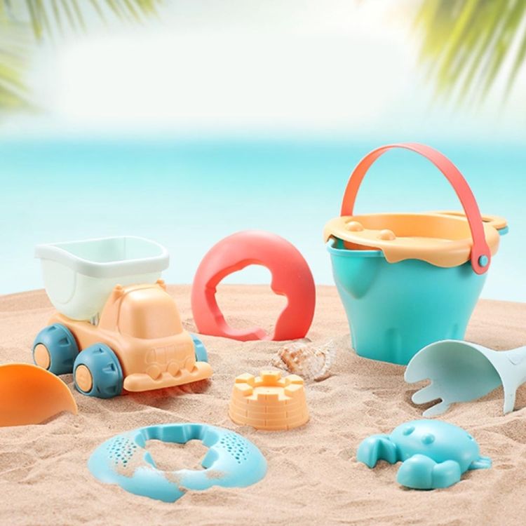 5 In 1 Soft Silicone Material Children Play Water Toy Set