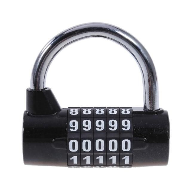 Coded Lock 4/5 Digit Password Safety Lock Wide