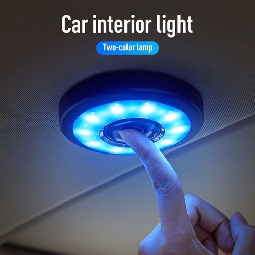 USB Charging LED Light Portable Round Rechargeable Wireless  Type Car  Lights