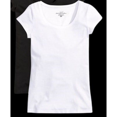 Ladies Organic Cotton Tee - White