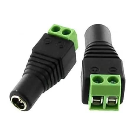 CCTV BNC Female Power Plugs - 100 Pieces