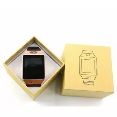 Dz09 Sim Card And Tf Card Enabled Bluetooth Smart Watch - Brown