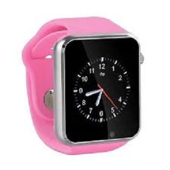 A1 Smartwatch With Sim And Memory Card Slot- Pink
